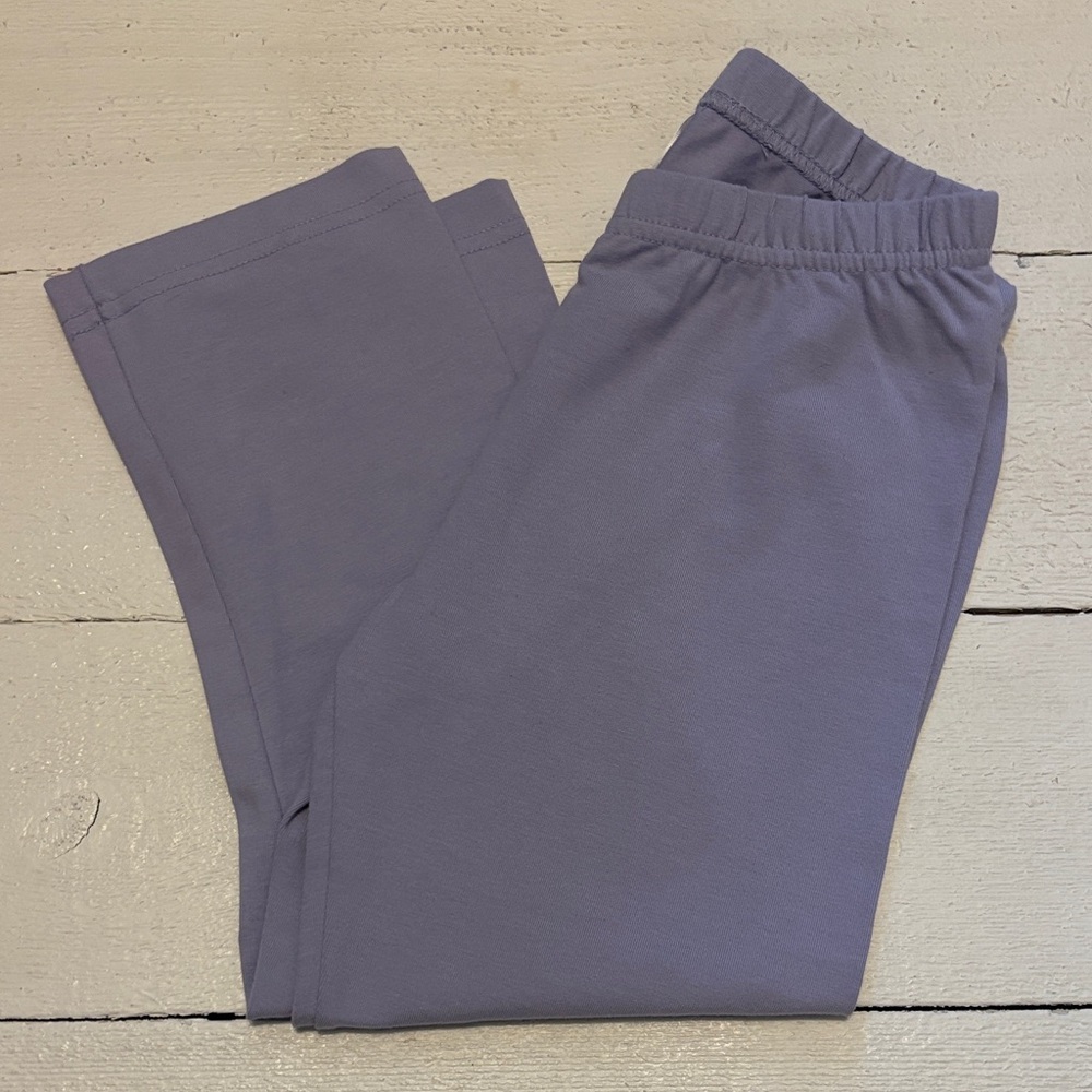 Hanna Andersson Kids Lavender Leggings 10 140